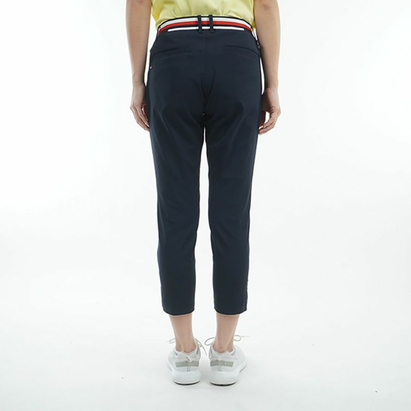 【TOMMY HILFIGER】トミーヒルフィガー レディース ベルテッドツイル 3/4パンツ THLA505