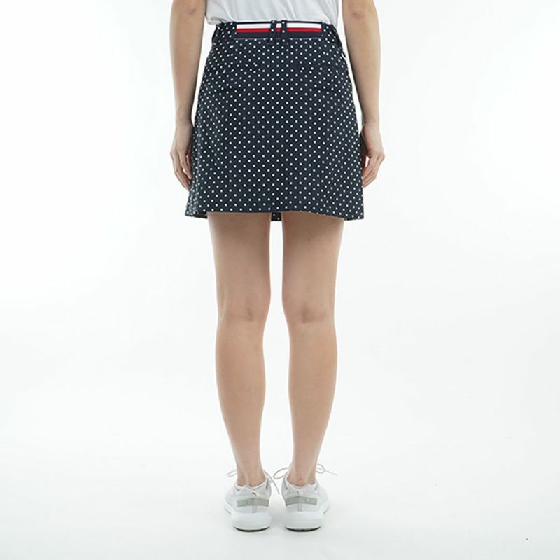 【TOMMY HILFIGER】トミーヒルフィガー レディース ドット&フラワー プリントスカート THLA507