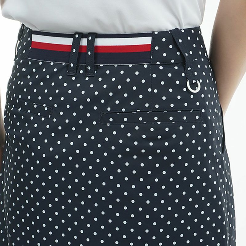 【TOMMY HILFIGER】トミーヒルフィガー レディース ドット&フラワー プリントスカート THLA507