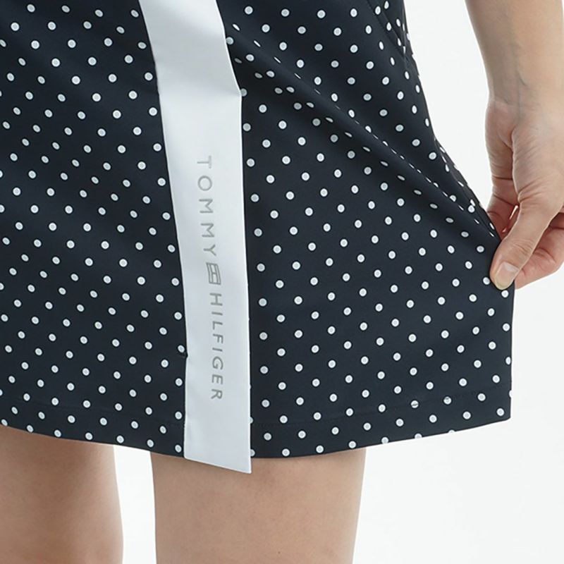 【TOMMY HILFIGER】トミーヒルフィガー レディース ドット&フラワー プリントスカート THLA507