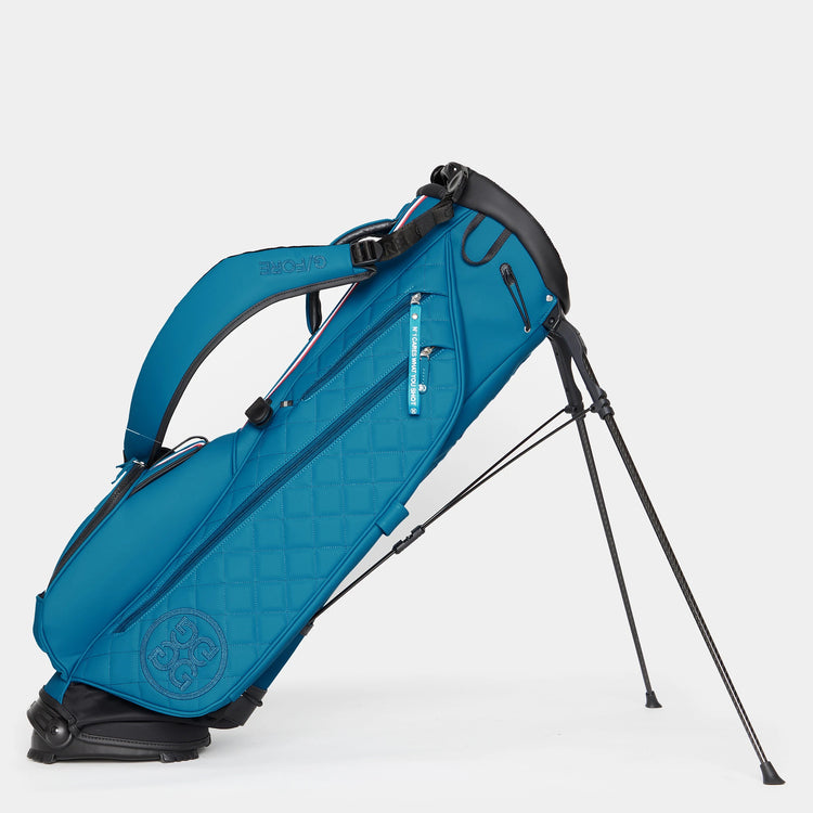 【G/FORE】Mens Daytona Plus Golf Bag GREEN ジーフォア メンズ デイトナ プラス ゴルフバッグ グリーン スタンド付き G4AS23A24/073439802