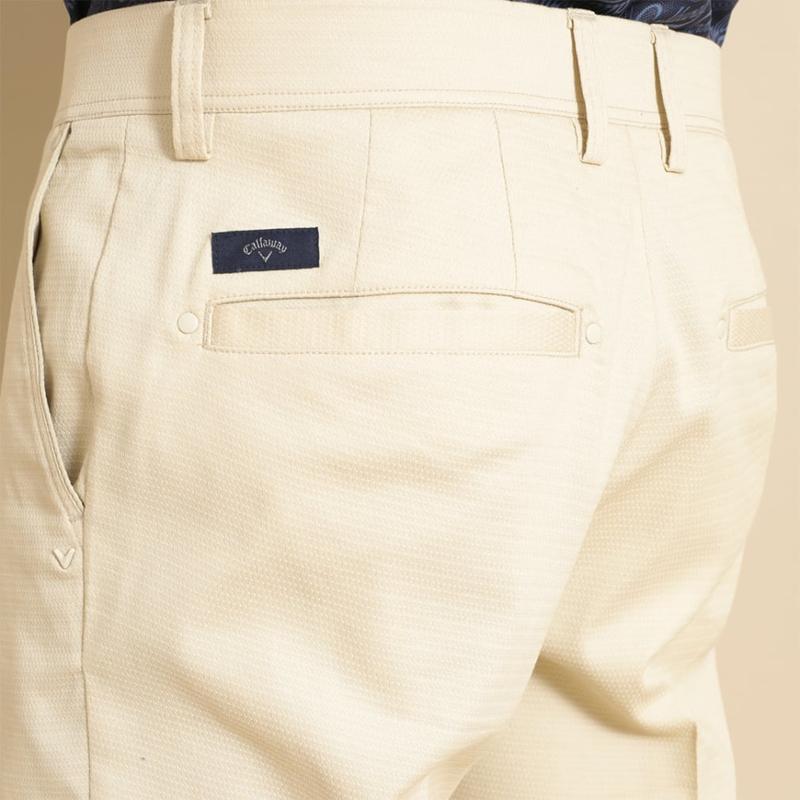 Callaway キャロウェイ メンズゴルフウェア ストレッチダイヤドビーハイ ストレッチパンツ ネイビー 2023年 春夏モデル C23126100 ゴルフ用品,メンズウェア,ゴルフウェア,パンツ,ハイストレッチ素材,ドビー,ウエストゴム,ネイビー,キャロウェイ,春夏,2023モデル