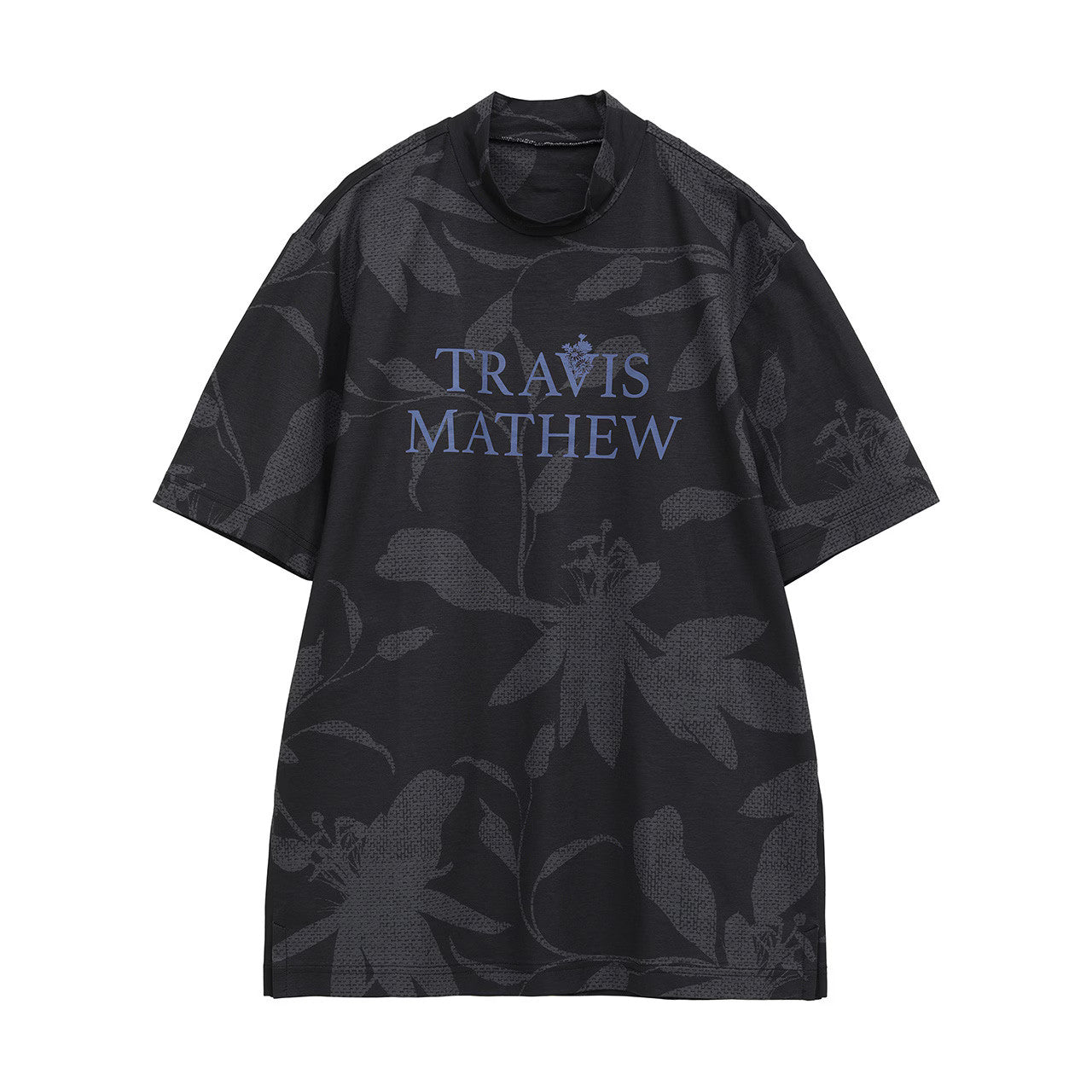 【Travis Mathew】トラヴィスマシュー フラワー柄 半袖 モックネック(MENS) 7AM012