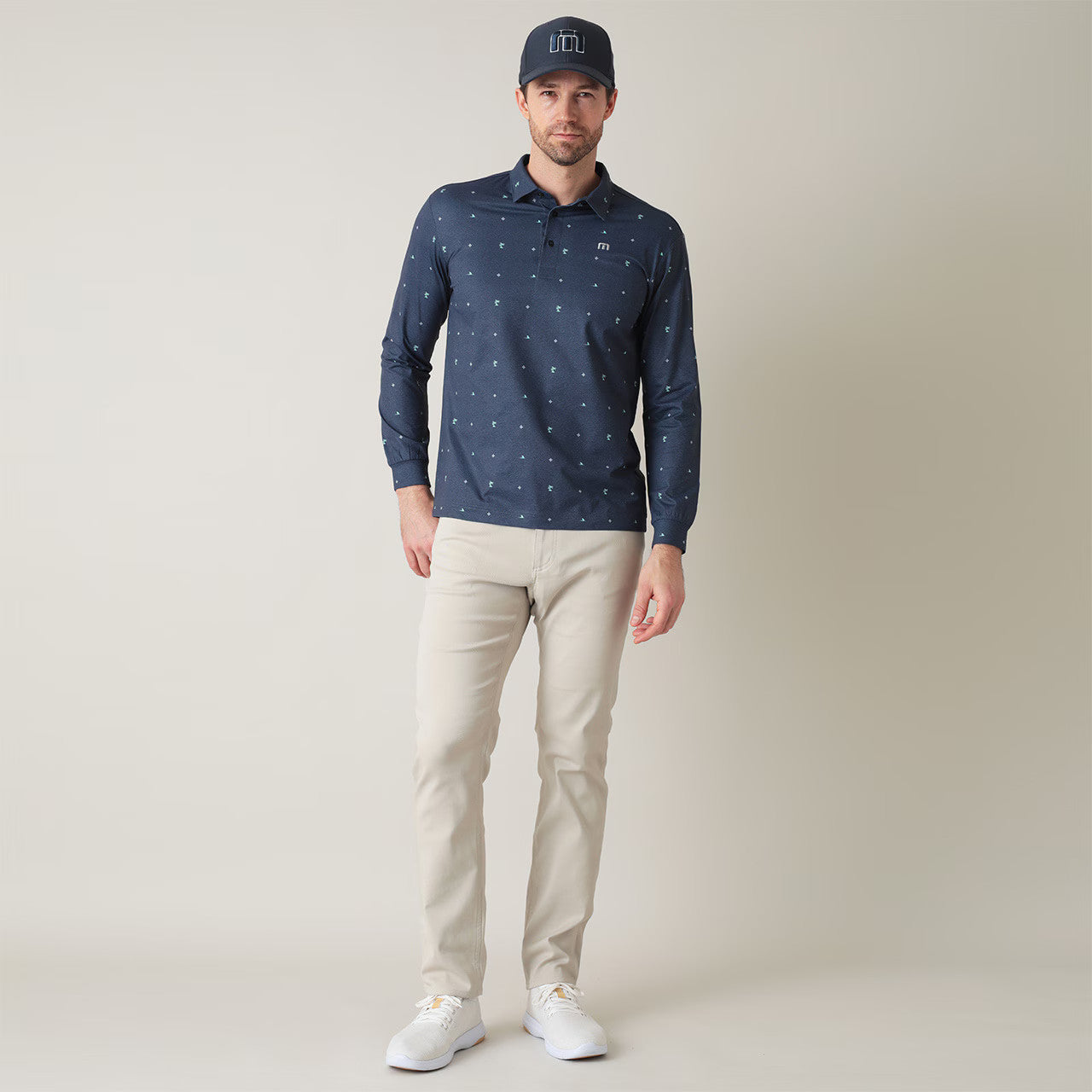 【Travis Mathew】トラヴィスマシュー 5ポケット カルゼストレッチ スリムパンツ(MENS) 7AM007
