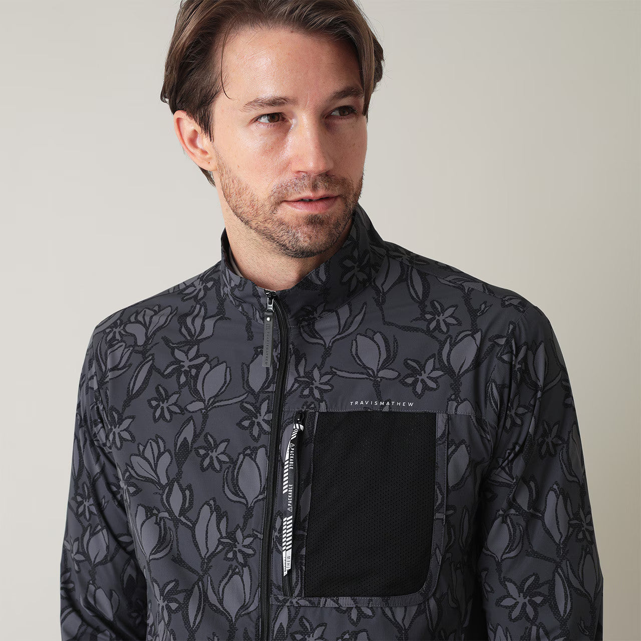 【Travis Mathew】トラヴィスマシュー 軽量 ポケッタブル ジャケット(MENS) 7AM001