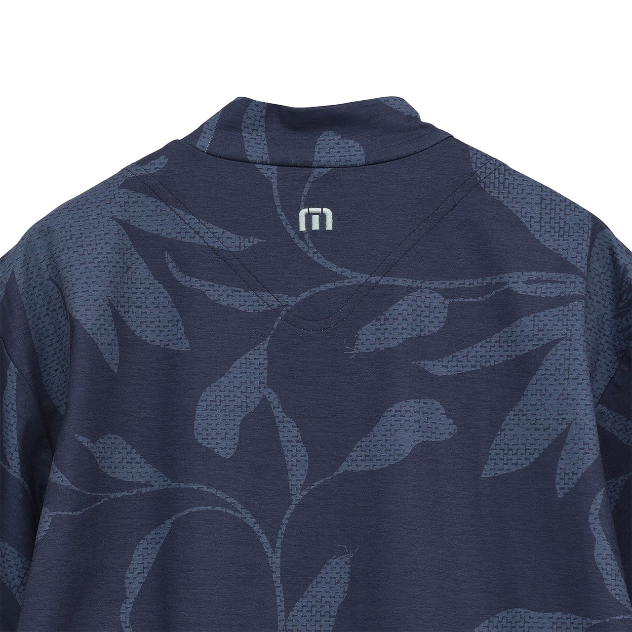 【Travis Mathew】トラヴィスマシュー フラワー柄 半袖 モックネック(MENS) 7AM012