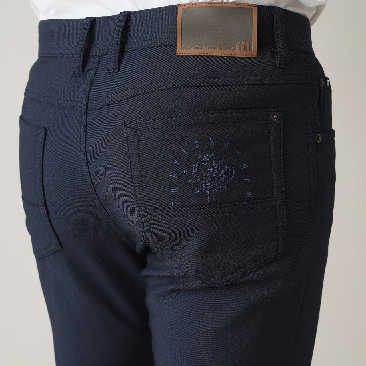 【Travis Mathew】トラヴィスマシュー 5ポケット カルゼストレッチ スリムパンツ(MENS) 7AM007