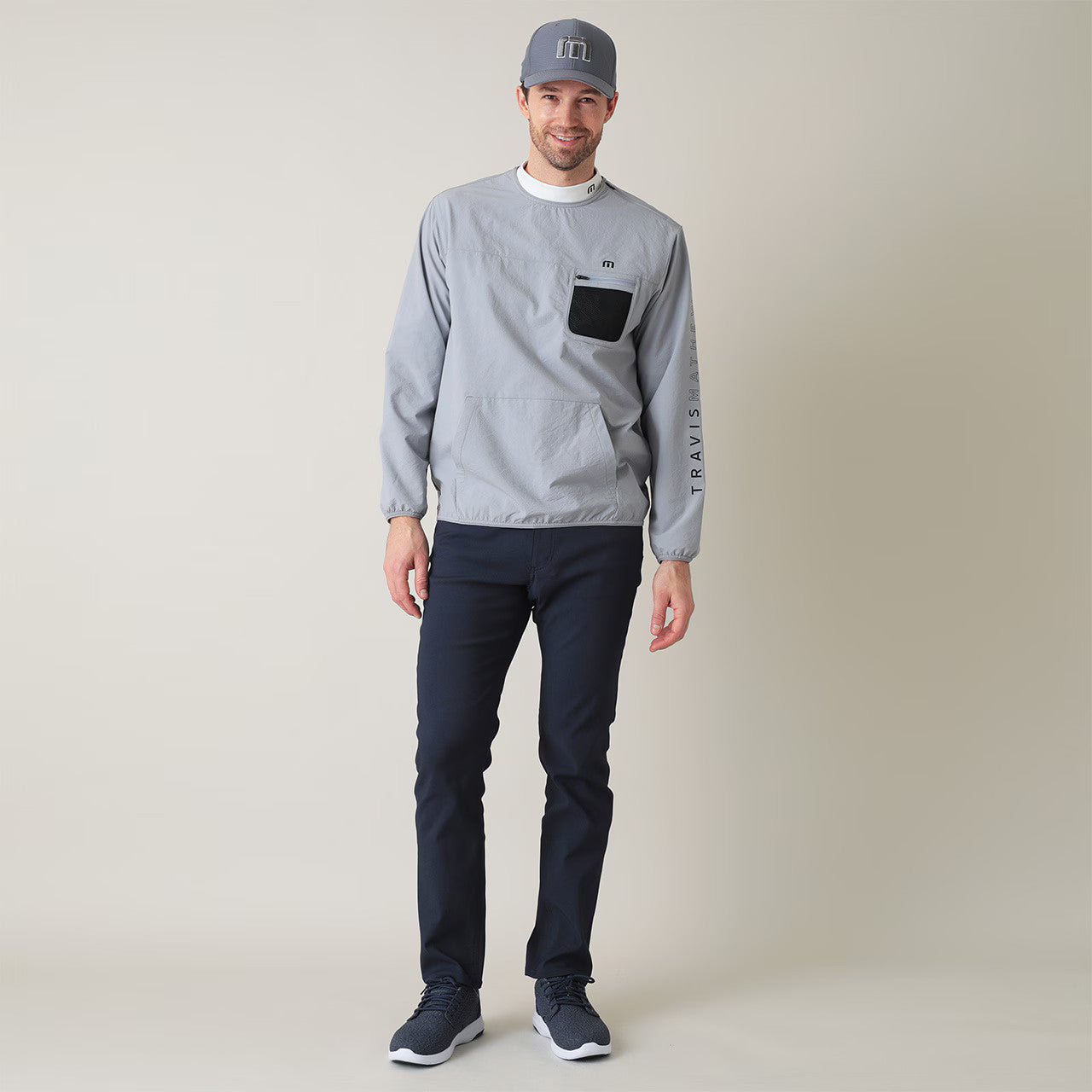 【Travis Mathew】トラヴィスマシュー 5ポケット カルゼストレッチ スリムパンツ(MENS) 7AM007