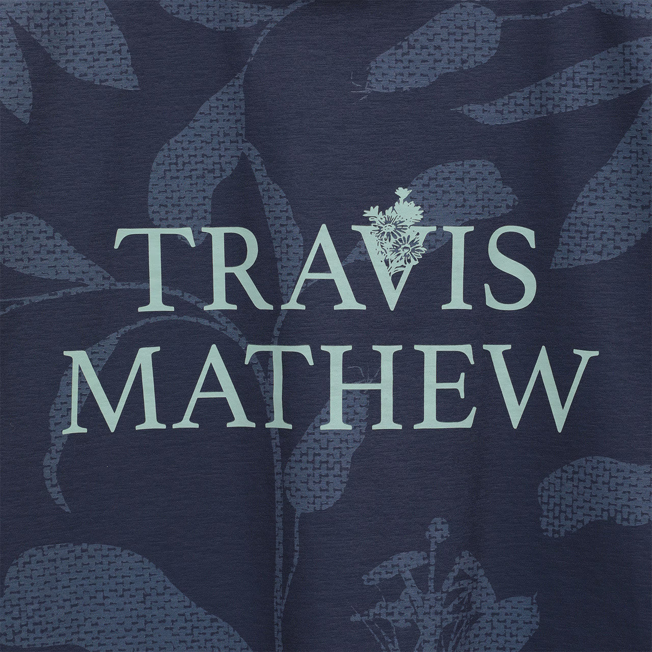 【Travis Mathew】トラヴィスマシュー フラワー柄 半袖 モックネック(MENS) 7AM012
