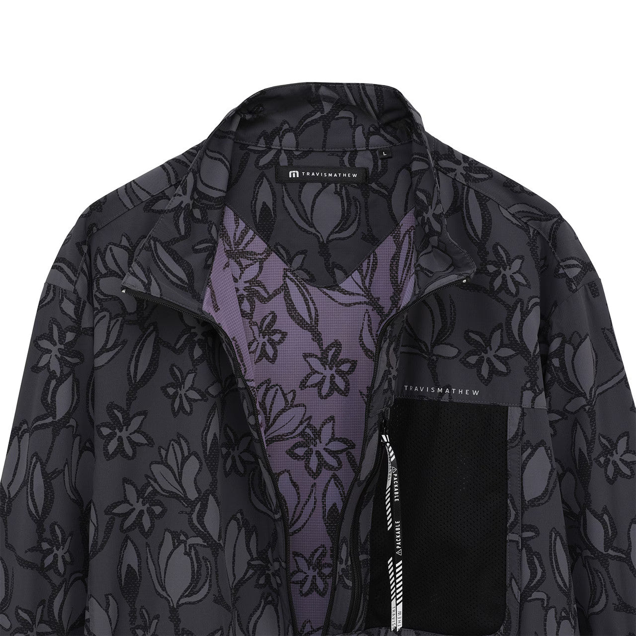 【Travis Mathew】トラヴィスマシュー 軽量 ポケッタブル ジャケット(MENS) 7AM001