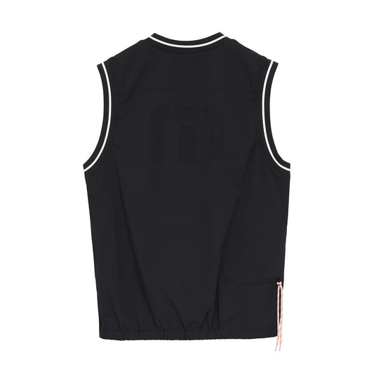 【Travis Mathew】トラヴィスマシュー Vネックバックレーザーロゴベスト(MENS) 7AN025