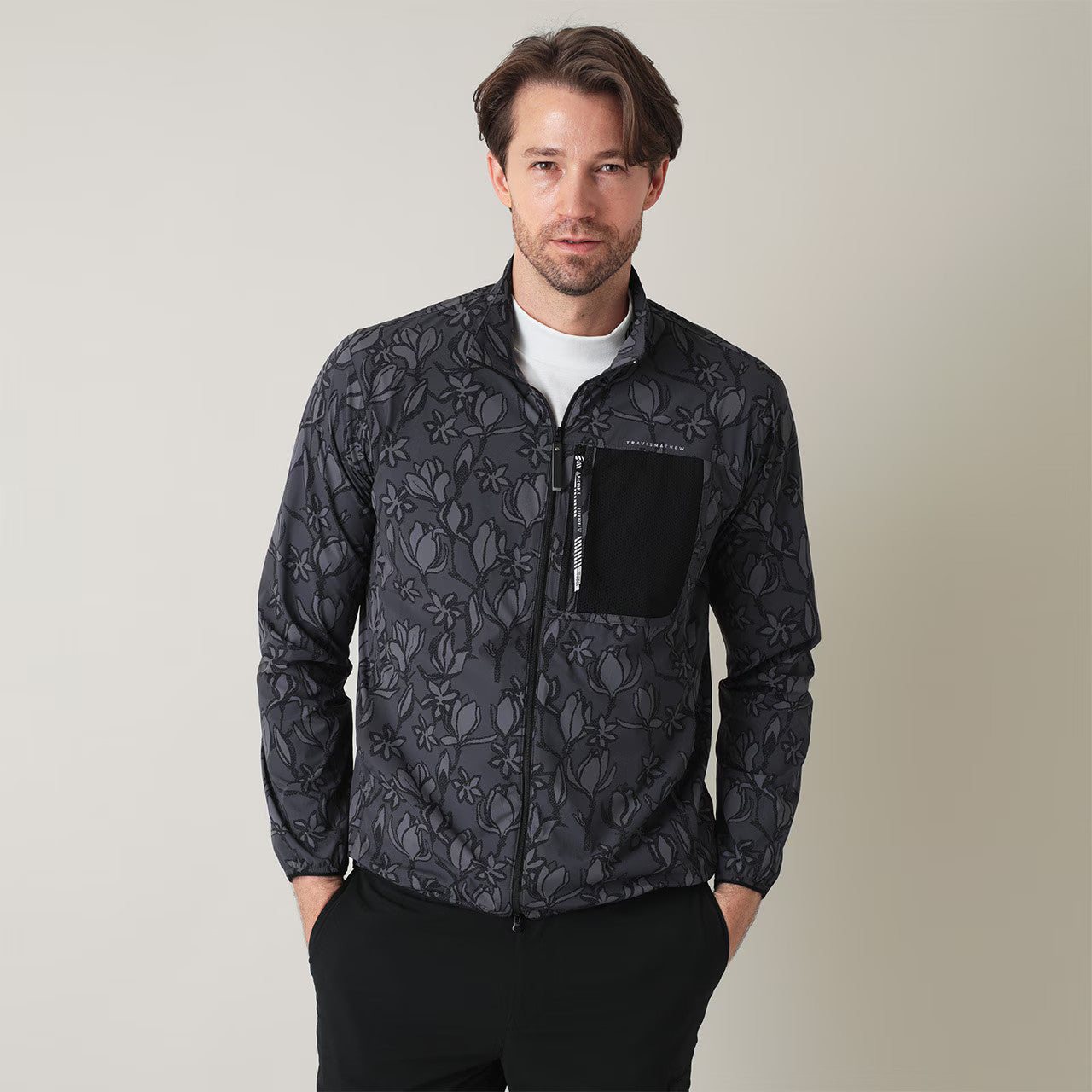 【Travis Mathew】トラヴィスマシュー 軽量 ポケッタブル ジャケット(MENS) 7AM001