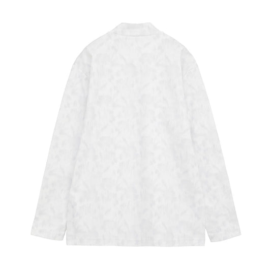 【Travis Mathew】トラヴィスマシュー 総柄 長袖 モックネック(MENS) 7AM030