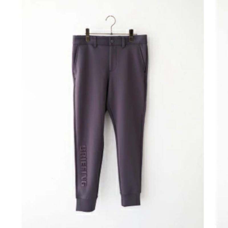 メンズパンツ BBG223M15-017 3Dロゴジョガーパ ゴルフ用品,メンズウェア,ゴルフウェア,パンツ,ズボン,ジョガー,スリム,軽量,ストレッチジャージ素材,ブラック,チャコール,ブリーフィング,正規品,人気ブランド,チャコール