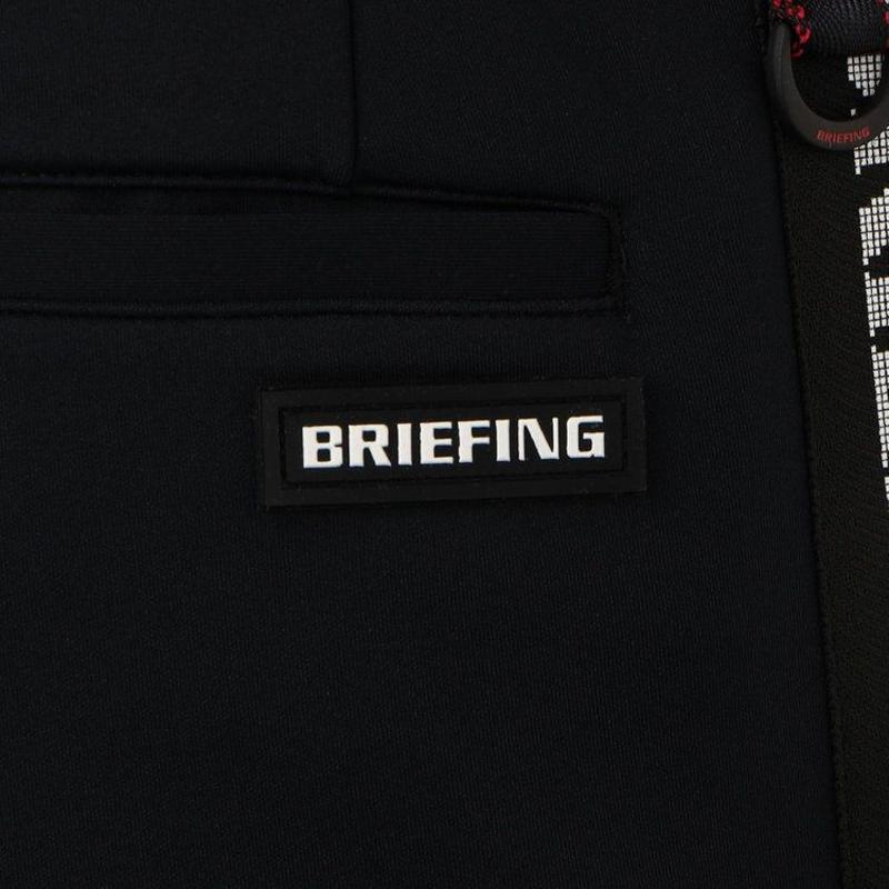 メンズウェア BRG231M51 SIDE LOGO LINE PA ゴルフ用品,メンズウェア,ゴルフウェア,ブリーフィング,briefing,正規品,人気ブランド,パンツ,ズボン,サイドロゴ,ラインパンツ,ブラック