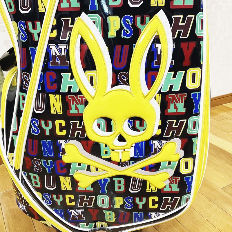 キャディバッグ【Psycho Bunny】サイコバニー キャディバッグ PBMG4SC1 24SS 9.0型 ネイビー ゴルフ用品,キャディバッグ,ゴルフバッグ,ゴルフグッズ,キャディバック,Psycho Bunny,サイコバニー,ブラック
