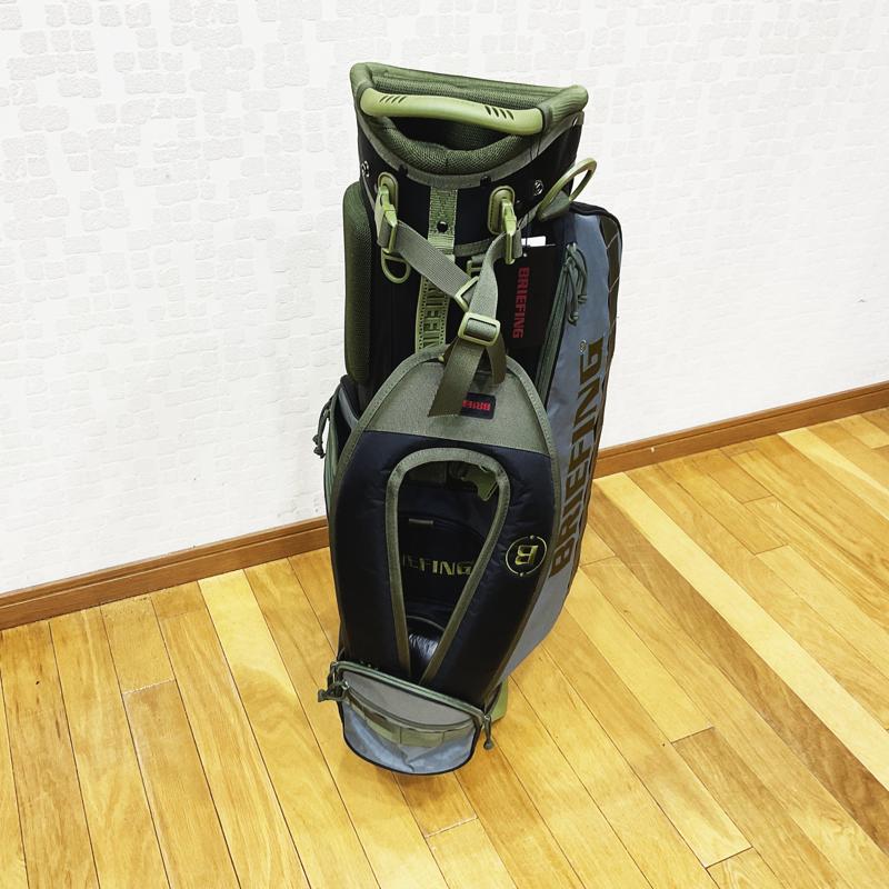 キャディバッグ【BRIEFING】ブリーフィング キャディバッグ CR-4 #03 XP RANGER GREEN BLACK×GRAY BRG233D22 ゴルフ用品,キャディバッグ,ゴルフバッグ,ゴルフグッズ,キャディバック,BRIEFING,ブリーフィング,