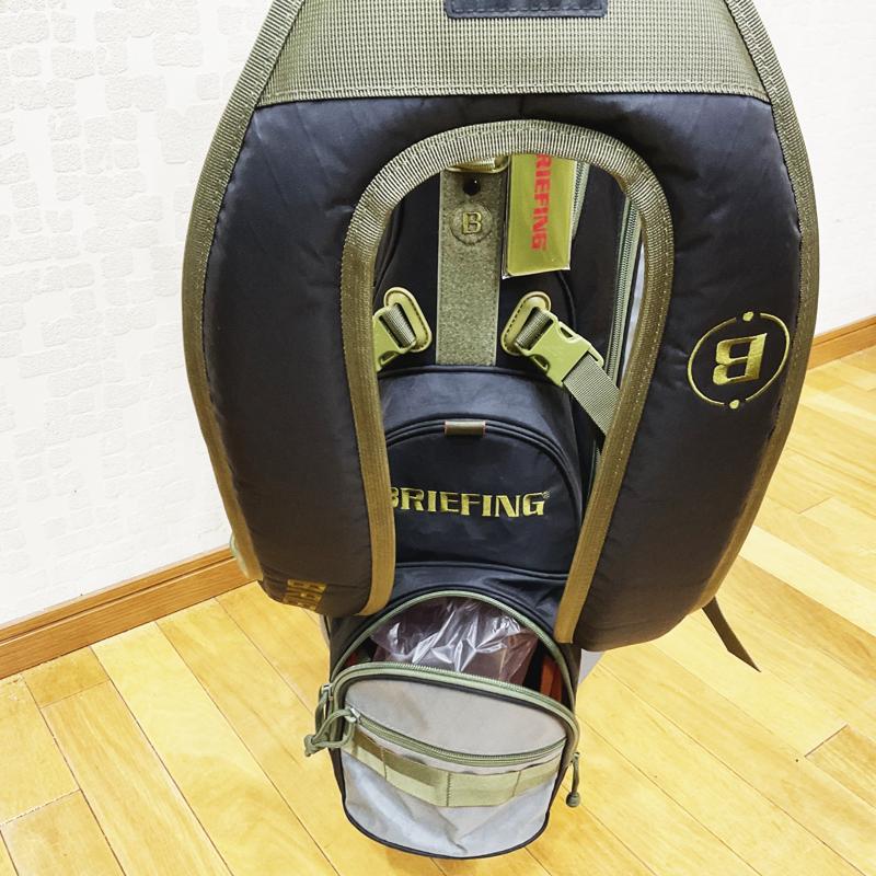 キャディバッグ【BRIEFING】ブリーフィング キャディバッグ CR-4 #03 XP RANGER GREEN BLACK×GRAY BRG233D22 ゴルフ用品,キャディバッグ,ゴルフバッグ,ゴルフグッズ,キャディバック,BRIEFING,ブリーフィング,