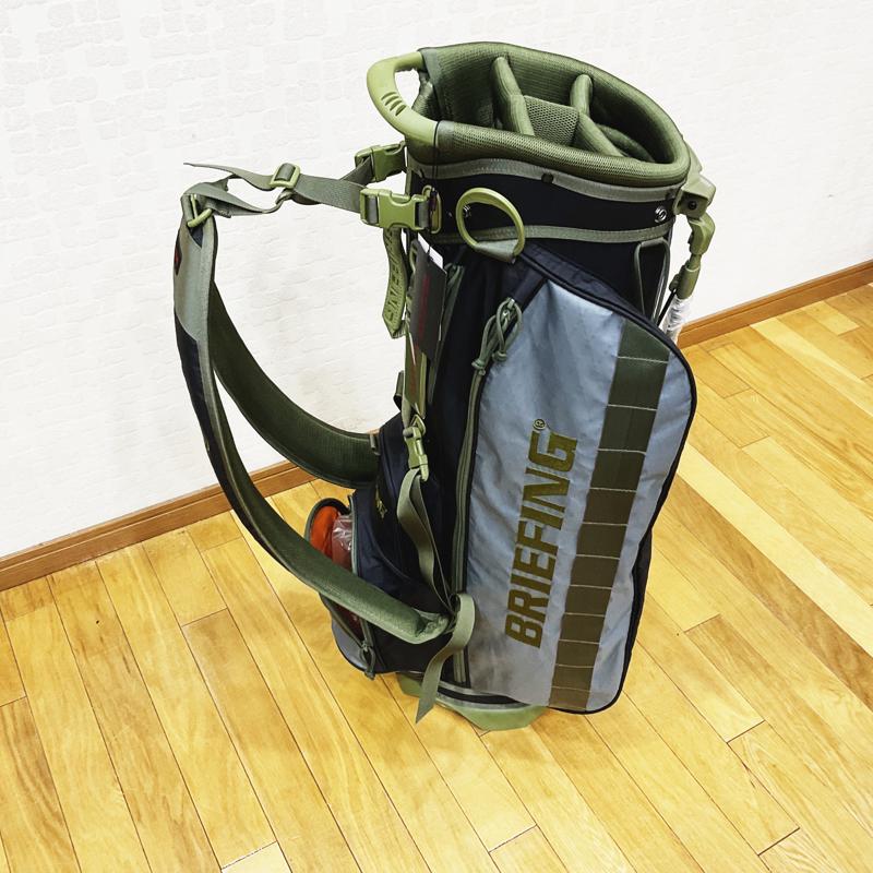 キャディバッグ【BRIEFING】ブリーフィング キャディバッグ CR-4 #03 XP RANGER GREEN BLACK×GRAY BRG233D22 ゴルフ用品,キャディバッグ,ゴルフバッグ,ゴルフグッズ,キャディバック,BRIEFING,ブリーフィング,