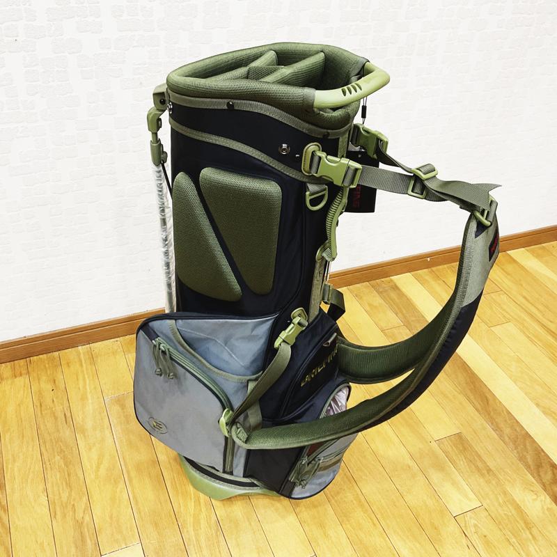 キャディバッグ【BRIEFING】ブリーフィング キャディバッグ CR-4 #03 XP RANGER GREEN BLACK×GRAY BRG233D22 ゴルフ用品,キャディバッグ,ゴルフバッグ,ゴルフグッズ,キャディバック,BRIEFING,ブリーフィング,