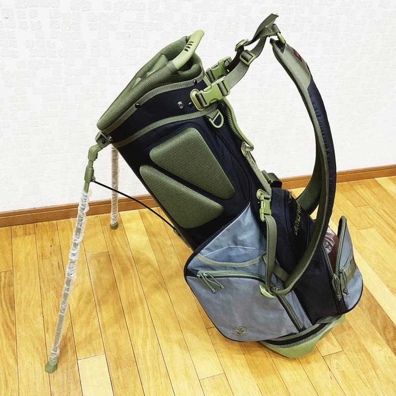 キャディバッグ【BRIEFING】ブリーフィング キャディバッグ CR-4 #03 XP RANGER GREEN BLACK×GRAY BRG233D22 ゴルフ用品,キャディバッグ,ゴルフバッグ,ゴルフグッズ,キャディバック,BRIEFING,ブリーフィング,