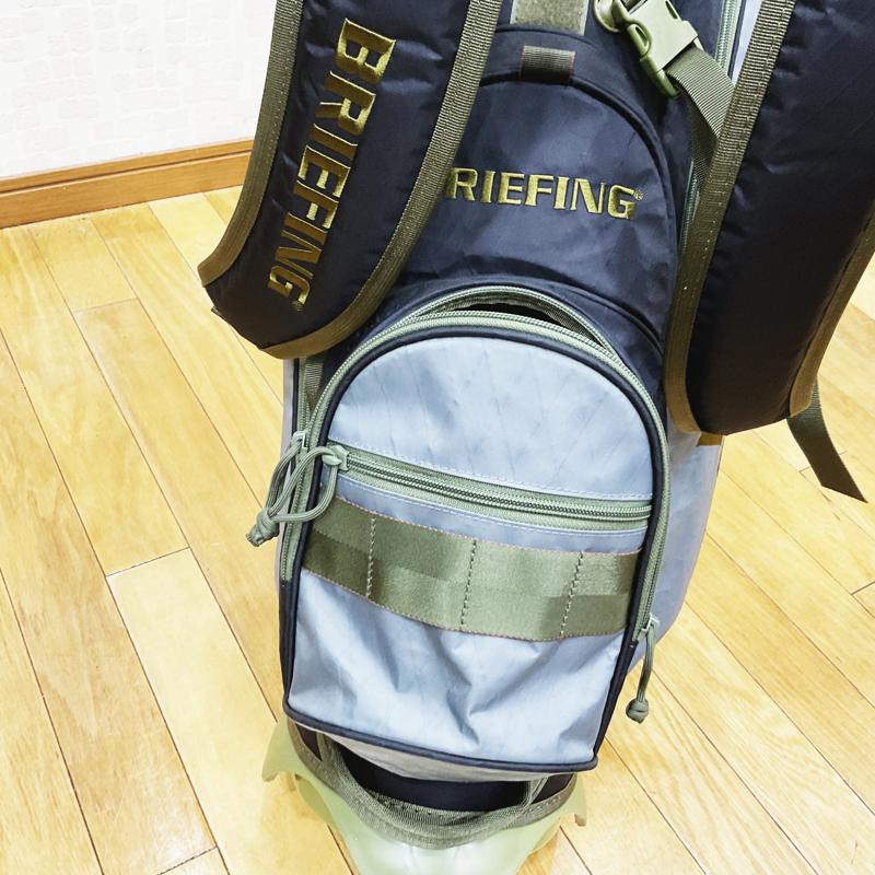 キャディバッグ【BRIEFING】ブリーフィング キャディバッグ CR-4 #03 XP RANGER GREEN BLACK×GRAY BRG233D22 ゴルフ用品,キャディバッグ,ゴルフバッグ,ゴルフグッズ,キャディバック,BRIEFING,ブリーフィング,