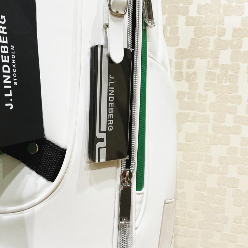 キャディバッグ 083-14301 21SS 004 ホワイト ゴルフ用品,ゴルフバッグ,キャディバッグ,キャディバック,Jリンドバーグ,ジェイリンドバーグ,JLINDEBERG,ホワイト,スタンドバッグ