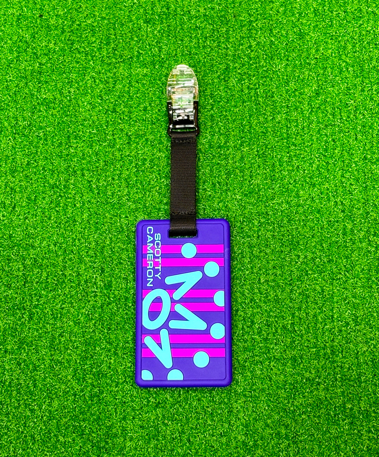 【Scotty Cameron】RUBBER LEASH SC BLUE CROWN スコッティキャメロン ラバーリーシュ SCブルー クラウン パープル