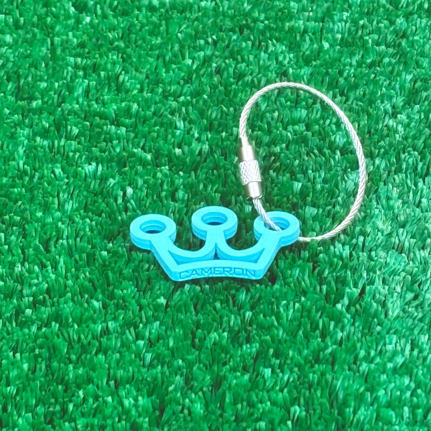 【Scotty Cameron】SOFT TOUCH MINI CROWN KEY FOB SC BLUE スコッティキャメロン ソフトタッチ ミニクラウン キーフォブ スコッティブルー
