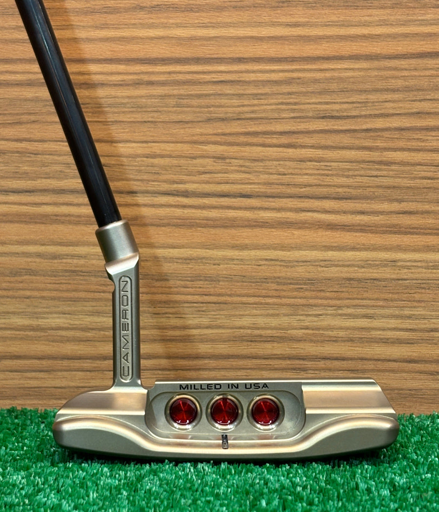 【Scotty Cameron】SUPER SELECT NEWPORT+ BRONZ DLX MOTO スコッティキャメロン スーパーセレクト ニューポートプラス ブロンズDLX カスタムパター