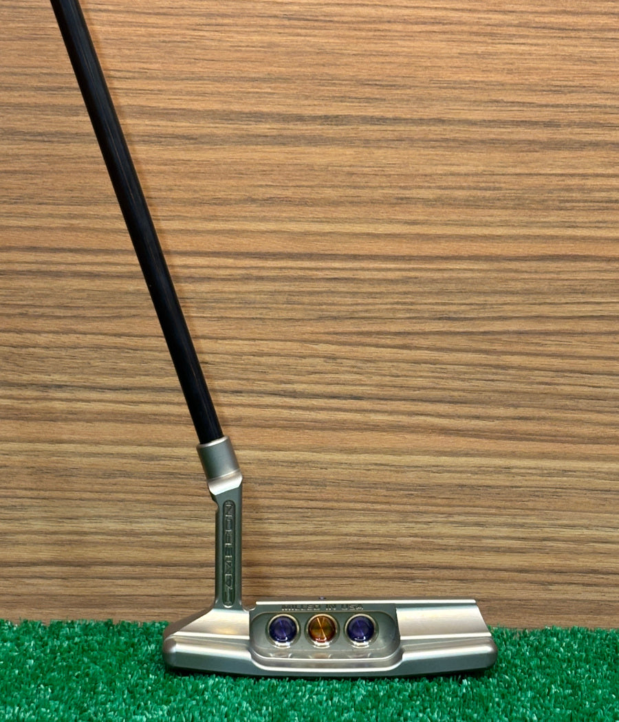 【Scotty Cameron】SUPER SELECT NEWPORT2 BRONZ DLX MOTO スコッティキャメロン スーパーセレクト ニューポート2 ブロンズDLX カスタムパター