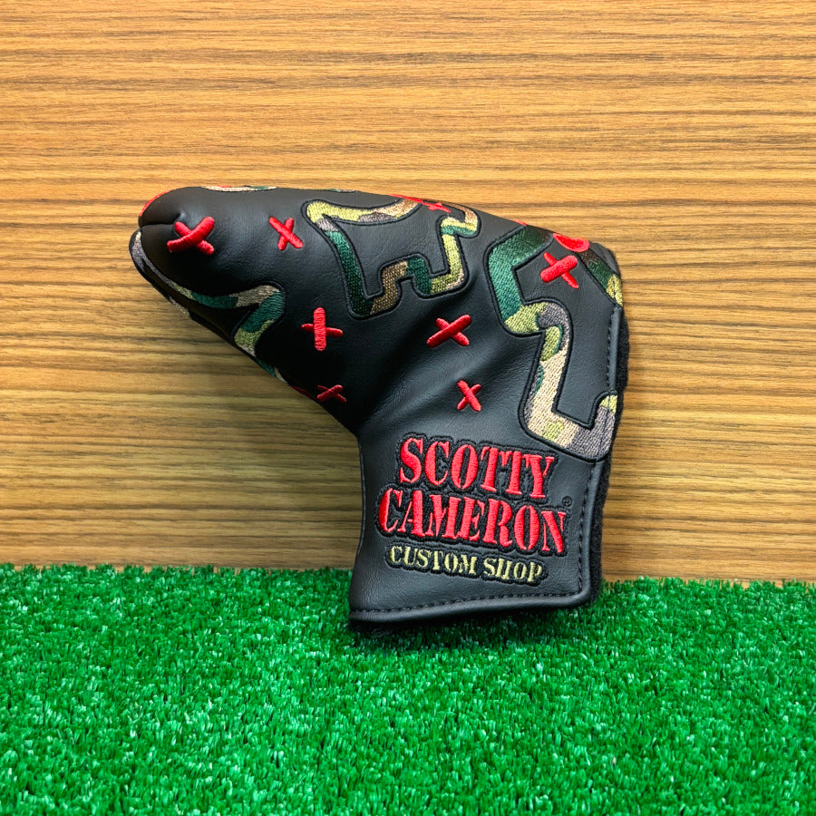 【Scotty Cameron】JUNK YARD DOG CAMO PUTTER COVER スコッティキャメロン ジャンクヤードドッグ カモ パターカバー