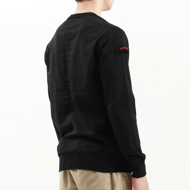 メンズウェア BRG233M27 MENS WR CREW NECK KNIT メンズ クルーネック ニット ブラック・ネイビー ゴルフ用品,メンズウェア,ゴルフウェア,ブリーフィング,briefing,正規品,人気ブランド,