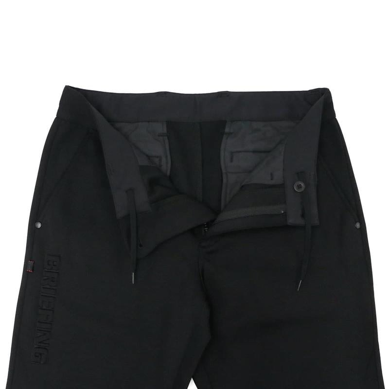 メンズウェア BRG233M56 パンツ MENS WARM 3D LOGO JOGGER PANTS メンズ ウォーム 3Dロゴ ジョガーパンツ ブラック ゴルフ用品,メンズウェア,ゴルフウェア,ブリーフィング,briefing,正規品,人気ブランド,