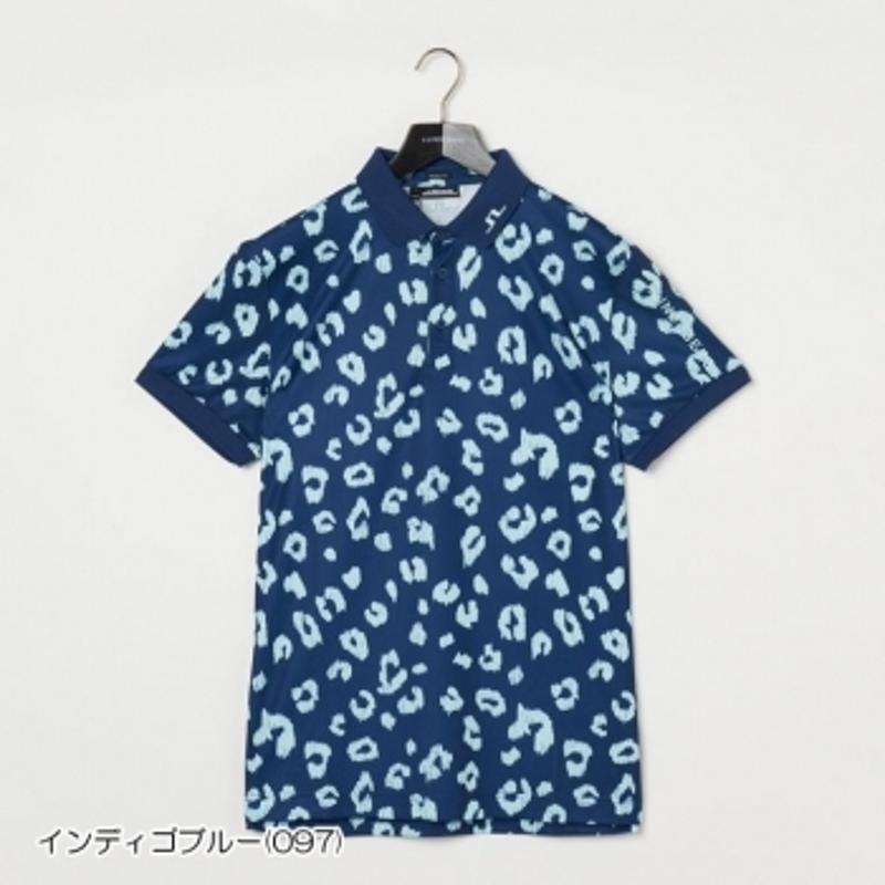 メンズウェア 071-21440 半袖ポロ 24SS J.LINDEBERG ジェイ・リンドバーグ メンズゴルフウェア ツアーテック レギュラーフィット プリント ポロ インディゴブルー ゴルフ用品,メンズウェア,ゴルフウェア,J.LINDERBERG,ジェイ・リンドバーグ,ポロシャツ,ブリッジロゴ,半袖,ストレッチ性,速乾性,エコテックス,
