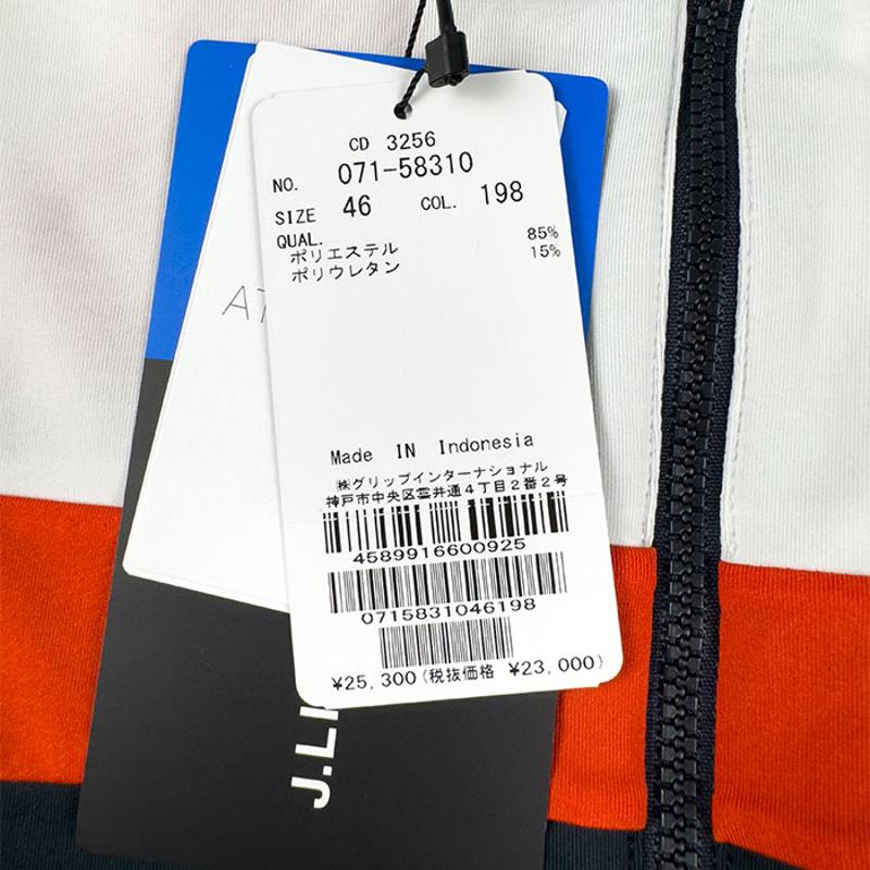 メンズブルゾン 071-58310-012 23SS ゴルフ用品,メンズウェア,ゴルフウェア,J.LINDERBERG,ジェイ・リンドバーグ,パンツ,メンズ,ブルゾン,ジャケット,ミッドレイヤー,トップス,長袖,速乾,軽量,撥水