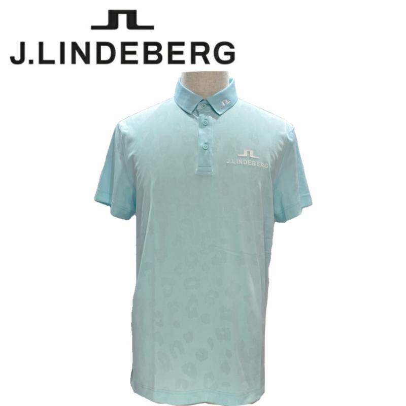 メンズウェア 071-21461 半袖ポロ 24SS J.LNDEBERG ジェイ・リンドバーグ マットツアーゴルフ ポロ ライトブルー ゴルフ用品,メンズウェア,ゴルフウェア,J.LINDERBERG,ジェイ・リンドバーグ,ポロシャツ,ブリッジロゴ,半袖,ストレッチ性,速乾性,レギュラーフィット