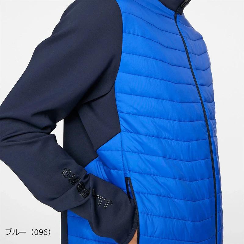 メンズウェア 071-52011 ブルゾン ゴルフ用品,メンズウェア,ゴルフウェア,J.LINDERBERG,ジェイ・リンドバーグ,アウター,ジャケット,キルトジャケット,秋冬,フロントジッパー,ポケット,撥水性,伸縮性,ストレッチ,速乾性,保温性