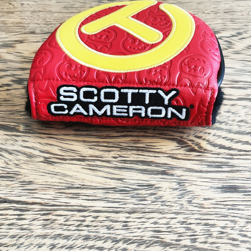Scotty Cameron,スコッティキャメロン,スコッティキャメロンギャラリー,カリフォルニアギャラリー,海外直輸入品,限定商品,限定モデル,パターカバー,マレット型,サークルT,FORTOURUSEONLY,ホットヘッドハリー