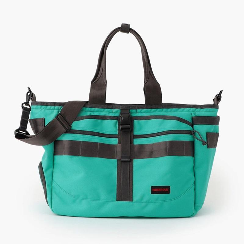 TURF WIRE ECO CANVAS CR BRG231T90-087 BRIEFING,ブリーフィング,トートバッグ,ミントグリーン,CRUISE COLLECTION,クルーズコレクション