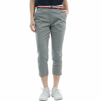 【TOMMY HILFIGER】トミーヒルフィガー　レディース ベルテッドツイル 3/4パンツ　THLA505