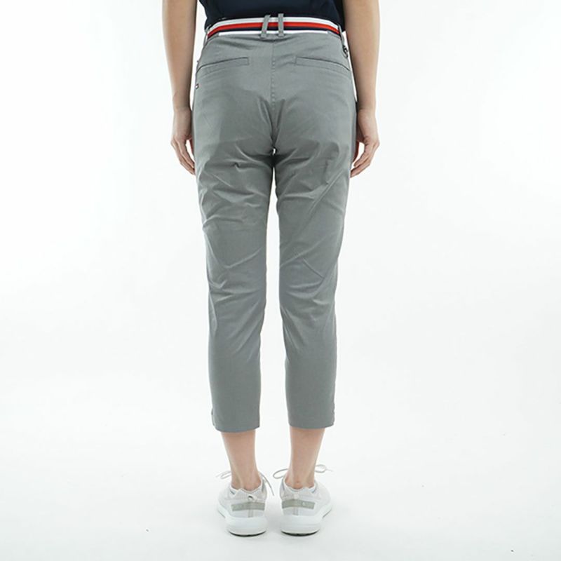【TOMMY HILFIGER】トミーヒルフィガー　レディース ベルテッドツイル 3/4パンツ　THLA505