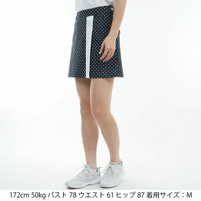 【TOMMY HILFIGER】トミーヒルフィガー　レディース ドット&フラワー プリントスカート　THLA507