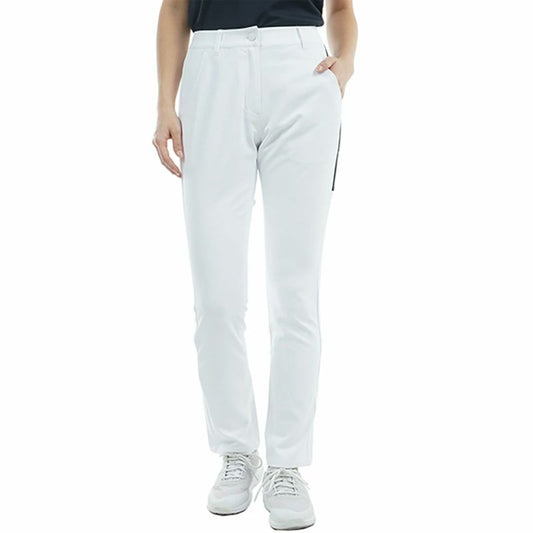 【TOMMY HILFIGER】トミーヒルフィガー　レディース サイドラインロゴ ロングパンツ　THLA513
