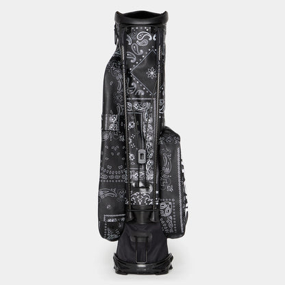 【G/FORE】Mens Killer Luxe Golf Bag ONYX　ジーフォア　メンズ　キラー リュクス　ゴルフバッグ　オニキス　スタンド付き　 G4AS23A23／073439803
