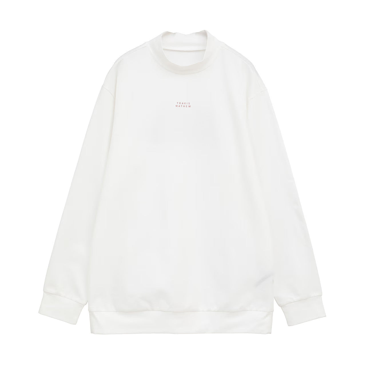 【Travis Mathew】トラヴィスマシュー　バックプリント 長袖 モックネック(MENS)　7AM029