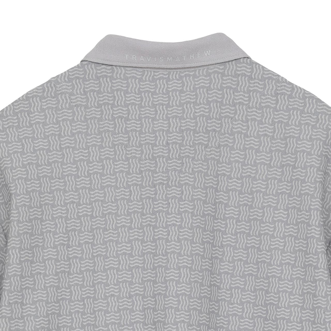 【Travis Mathew】トラヴィスマシュー　ラッセル編み半袖プリントポロ(MENS)　7AN031