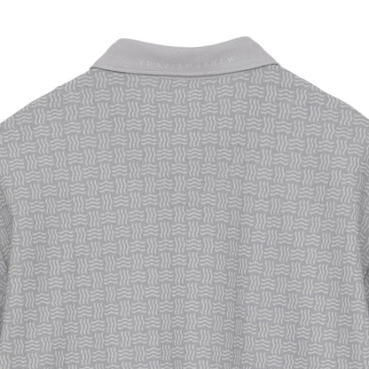 【Travis Mathew】トラヴィスマシュー　ラッセル編み半袖プリントポロ(MENS)　7AN031