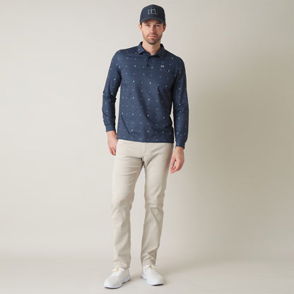【Travis Mathew】トラヴィスマシュー　５ポケット カルゼストレッチ スリムパンツ(MENS)　7AM007