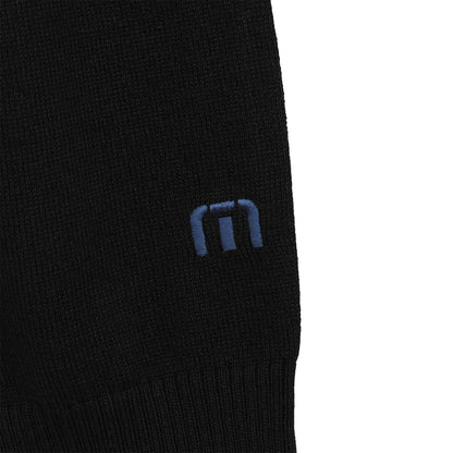 【Travis Mathew】トラヴィスマシュー　ウール混 クルーネック ロゴセーター(MENS) 【石川遼プロ着用】　7AM044